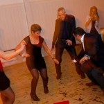 Glada Norkay dansar på galan